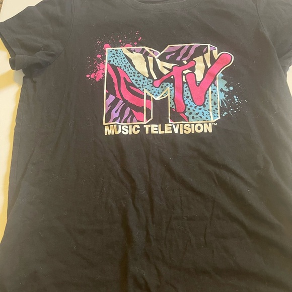 MTV Other - MTV Graphic Black T-Shirt